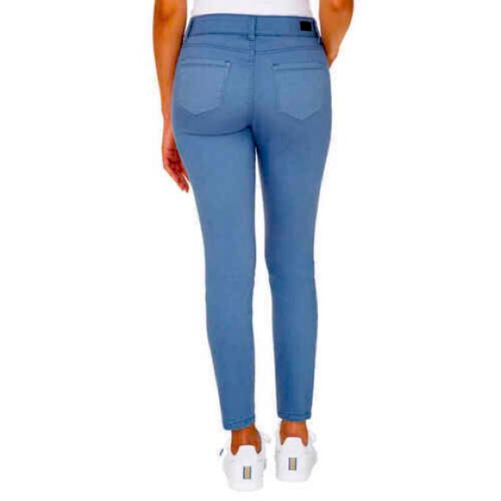 Jones new york blue madison skinny ankle size 8
